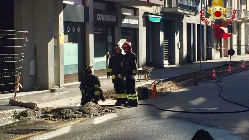 Fuga di gas: allarme in centro a Novara