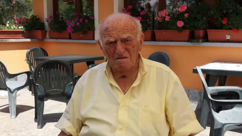 Alpini in lutto per il fondatore del gruppo di Meina