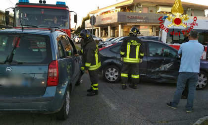 Incidente in via Torino a Cureggio