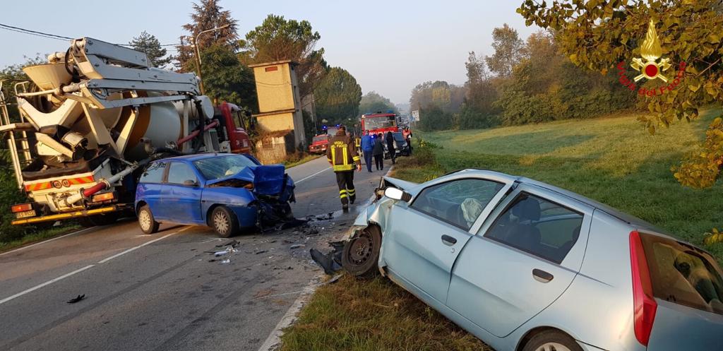 Terribile incidente sulla Sp 32 per Borgomanero
