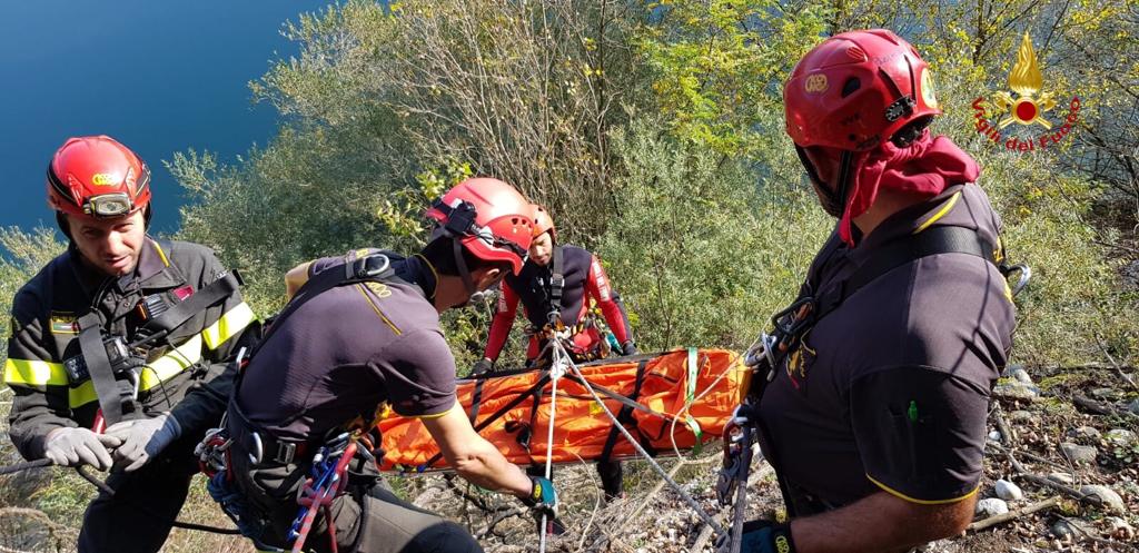 Search and Rescue, esercitazione nei boschi di Varallo Pombia per i Vigili del Fuoco