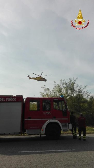 incidente stradale borgomanero