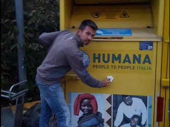 Rimosse scritte razziste: in azione il segretario della Lega di Castelletto