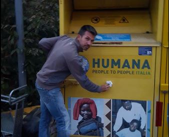 Rimosse scritte razziste: in azione il segretario della Lega di Castelletto