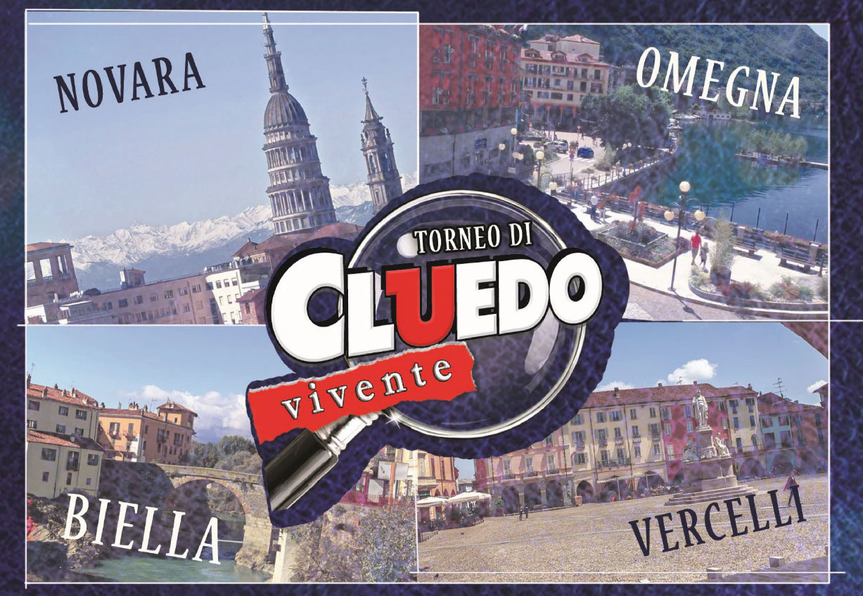 Cluedo vivente, il primo torneo fa tappa a Novara e Omegna