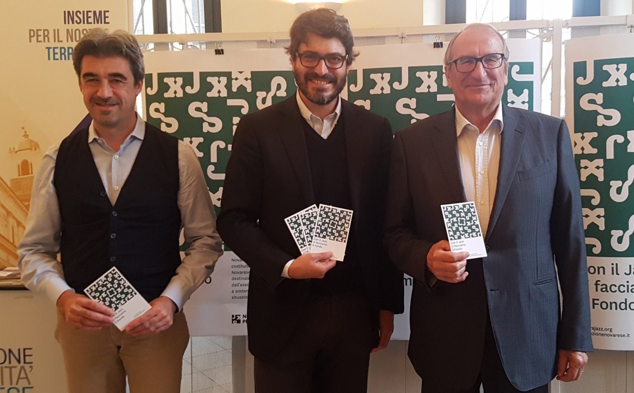 NovaraJazz per il sociale, nuovo fondo alla Fondazione Comunità Novarese
