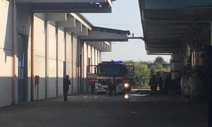 Esplosione in una ditta chimica di Marcallo: colonna di fumo visibile nel novarese