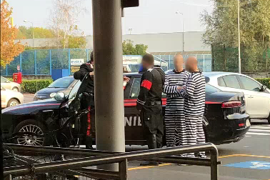 Ciak si gira... e arrivano i Carabinieri