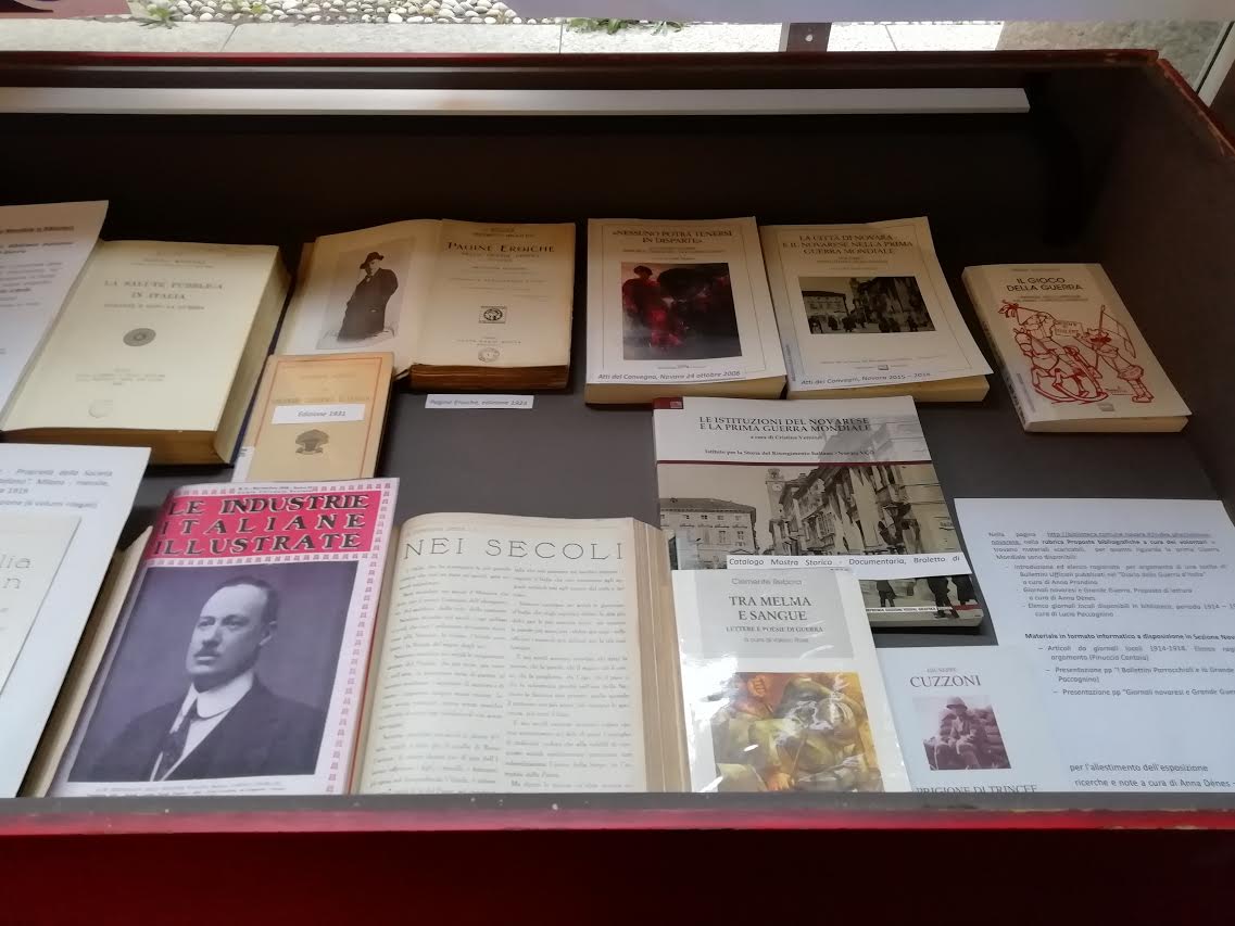 Prima guerra mondiale, mostra in biblioteca