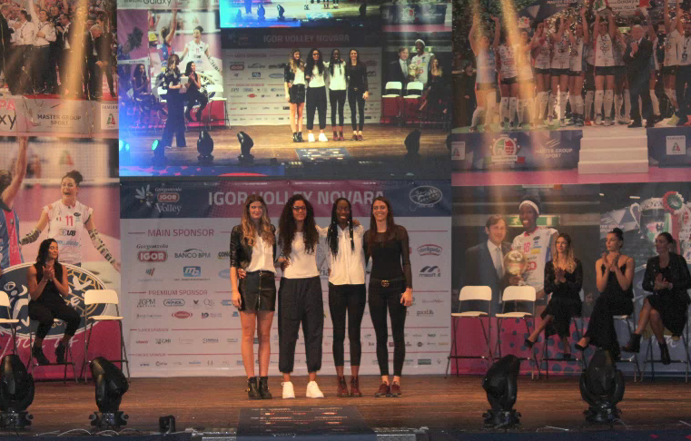 Igor Volley, grande festa al teatro Coccia