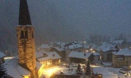 La neve imbianca Alagna