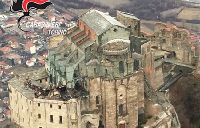 Sacra di San Michele: via al restauro dopo l’incendio