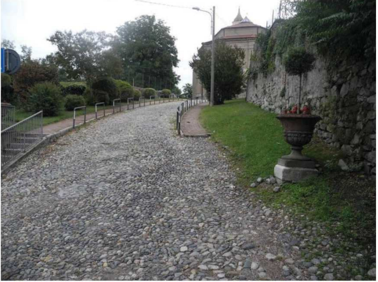 Chiesa di Mercurago: in primavera i lavori sulla salita