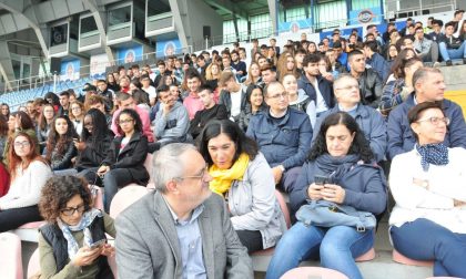 Quattrocento studenti a lezione di diritto al Piola