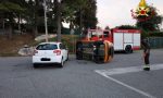 Schianto a Gozzano, due auto coinvolte