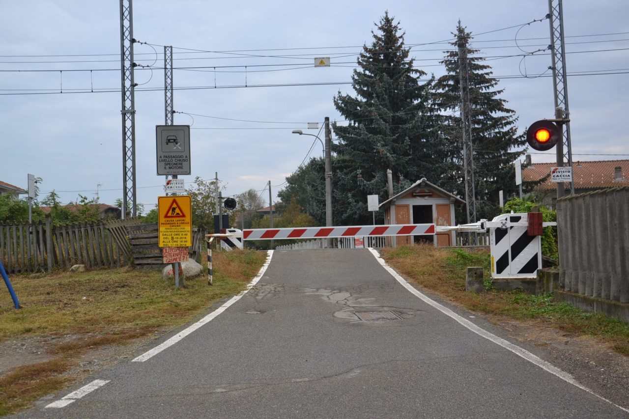 Chiusura dei passaggi a livello a Borgomanero