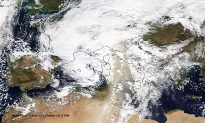 La tempesta perfetta che ha colpito l'Italia: il video