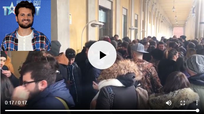 Frank Matano e Cannavacciuolo al Bistrot di Novara: una folla all’esterno VIDEO