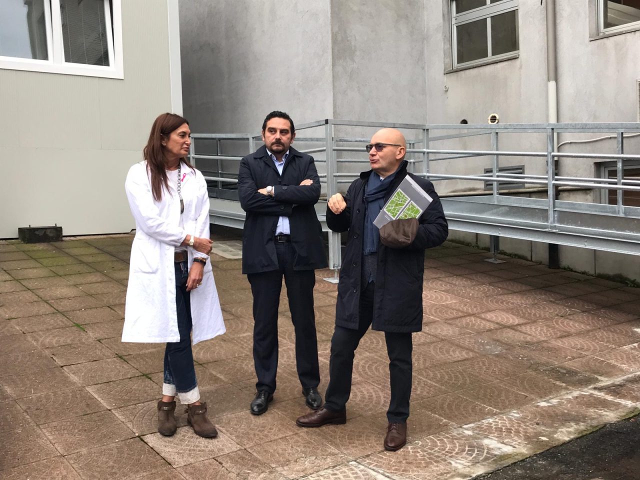 Nuovo giardino e nuova sala d’attesa in ospedale