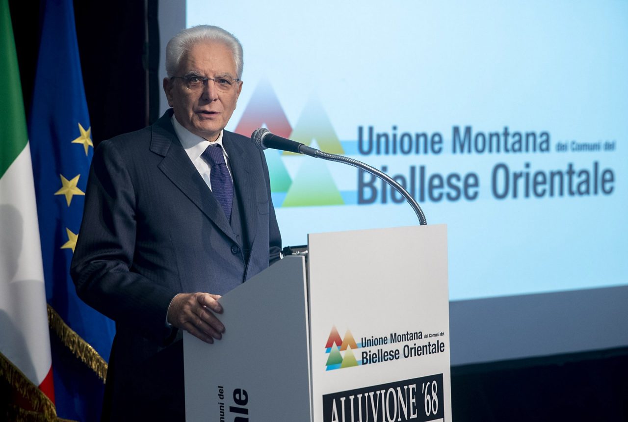 Mattarella nel Biellese per commemorare l’alluvione del ’68