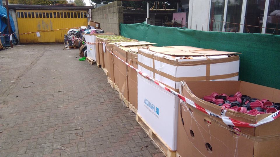 Sequestrata discarica abusiva a Gargallo