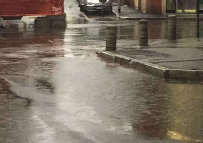 Maltempo, lago a livelli di guardia