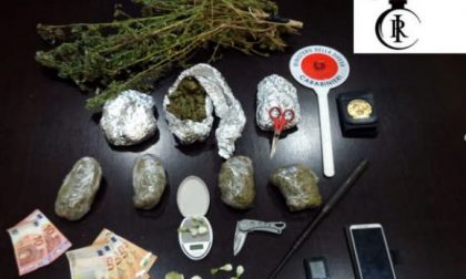 Arrestato 44enne di Novara: aveva mezzo kg di droga