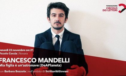 Scrittori&Giovani, Francesco Mandelli a Novara alle 21