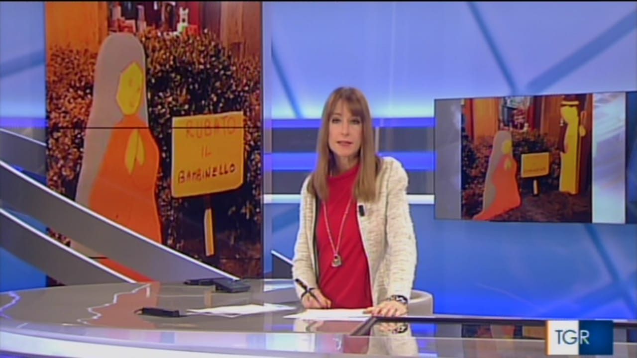 Il Gesù rubato a Invorio finisce sul Tg3