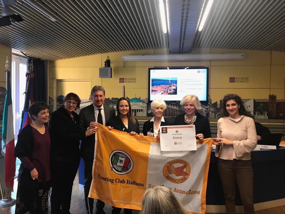 Arona Bandiera Arancione, marchio di qualità turistico ambientale