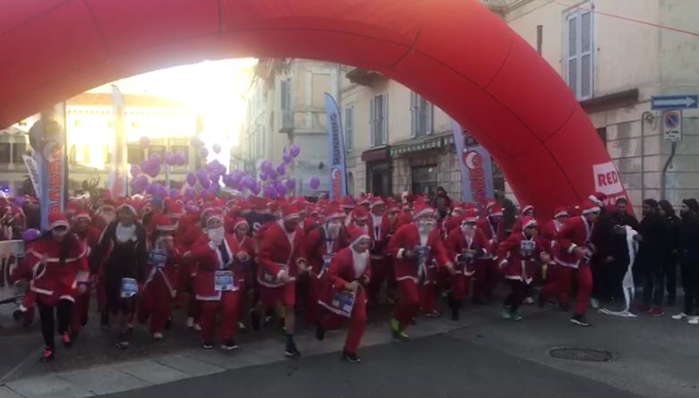 Babbo running: successo per la seconda edizione della manifestazione a Novara