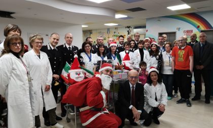 Carabinieri in pediatria al Maggiore di Novara