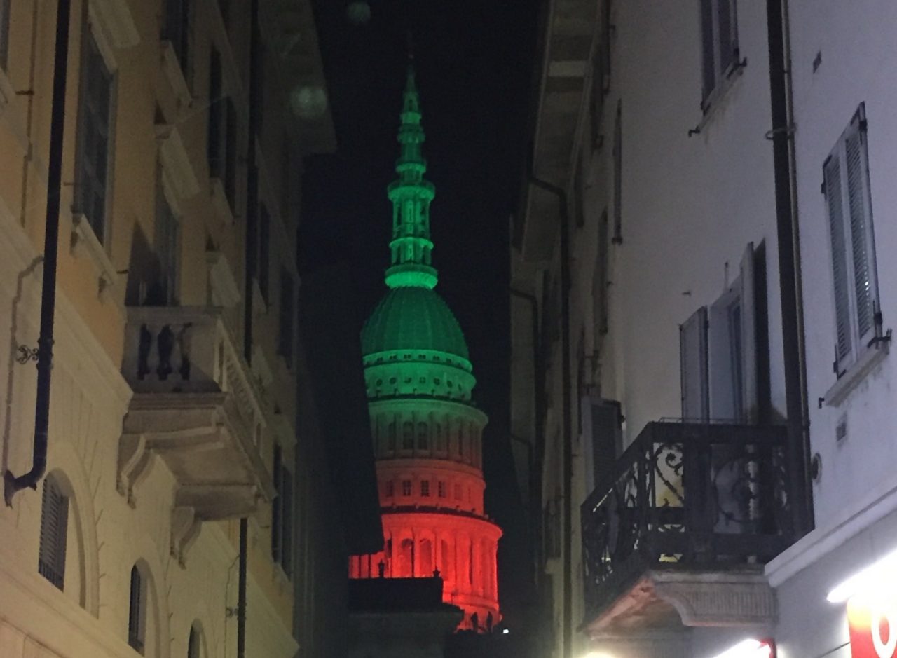Cupola di San Gaudenzio, presentata la nuova illuminazione artistica