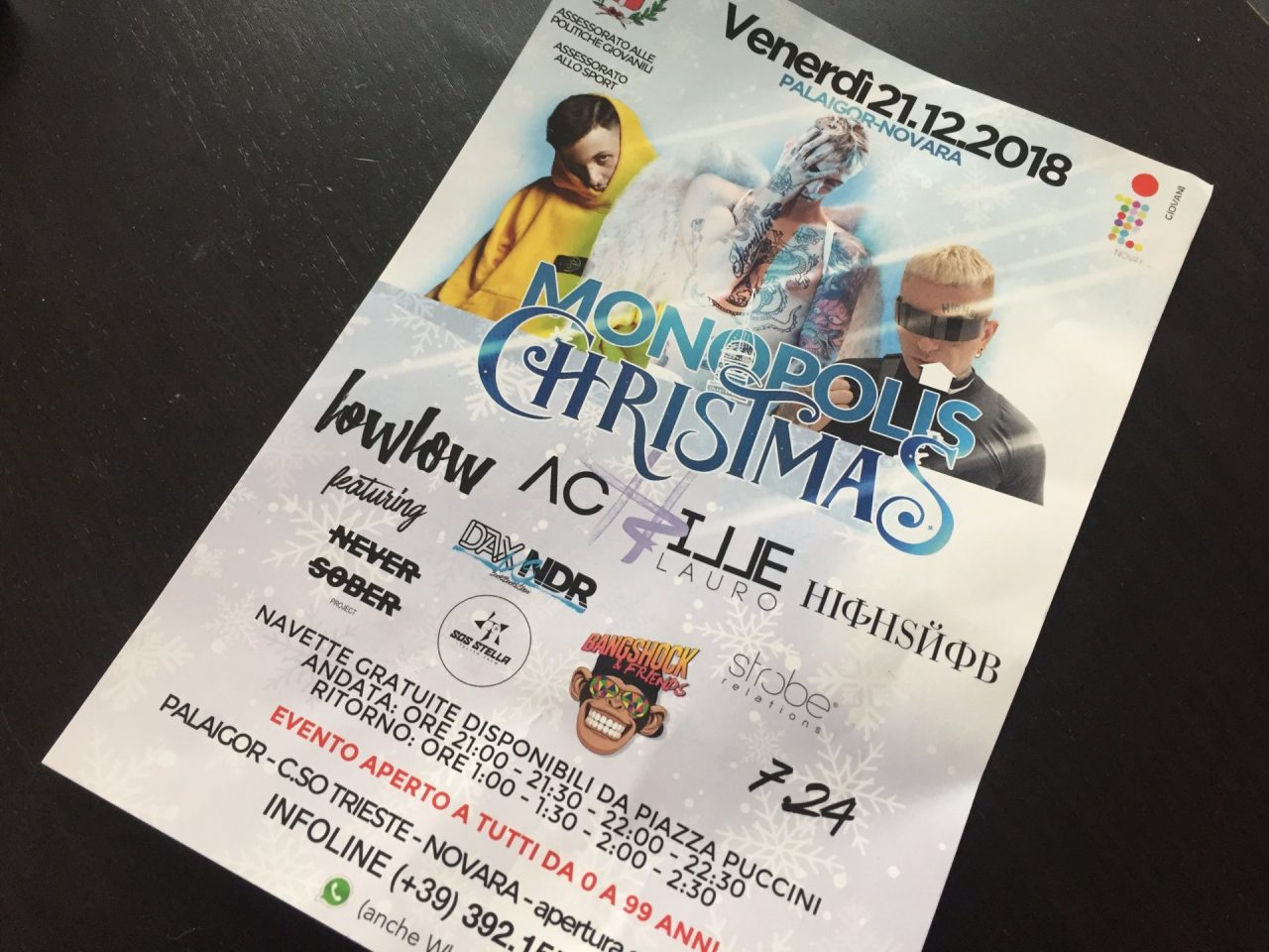 Concerto trap al PalaIgor rinviato