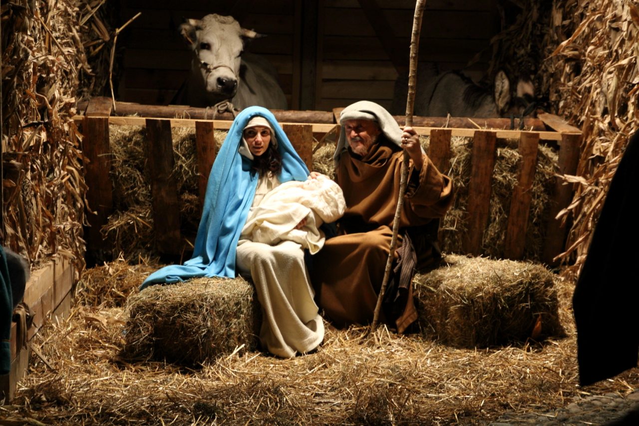 Presepe vivente a Santa Cristina la notte di Natale – LE FOTO