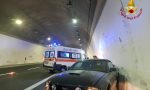 Incidente in galleria sulla A26