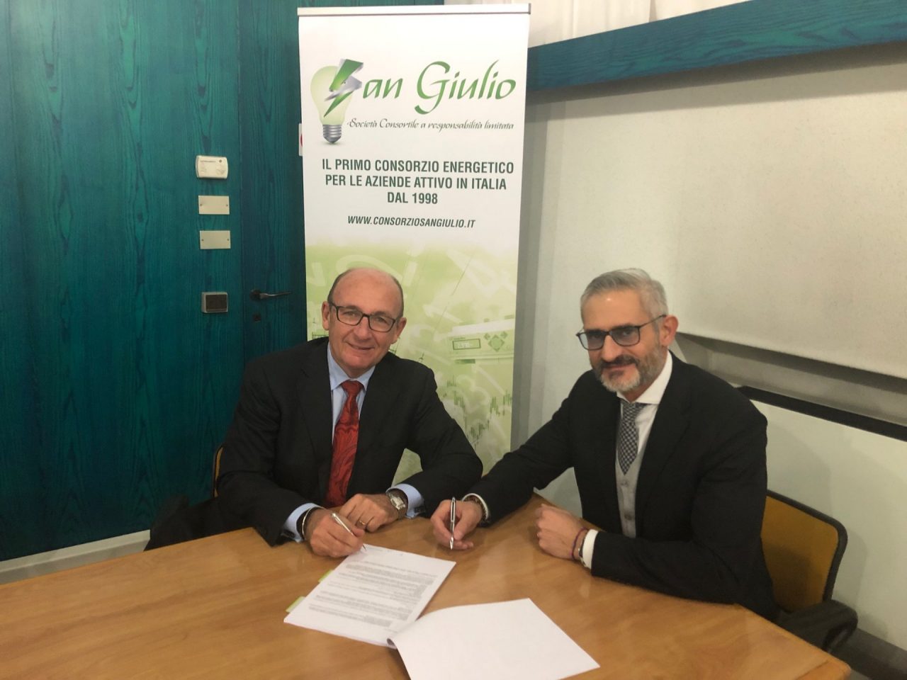 Energia elettrica, Consorzio San Giulio stipula con Axpo Italia Spa un nuovo contratto triennale di fornitura