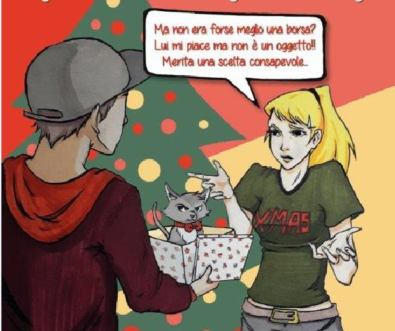 Anpana Campagna di Natale: gli animali non sono oggetti da regalare
