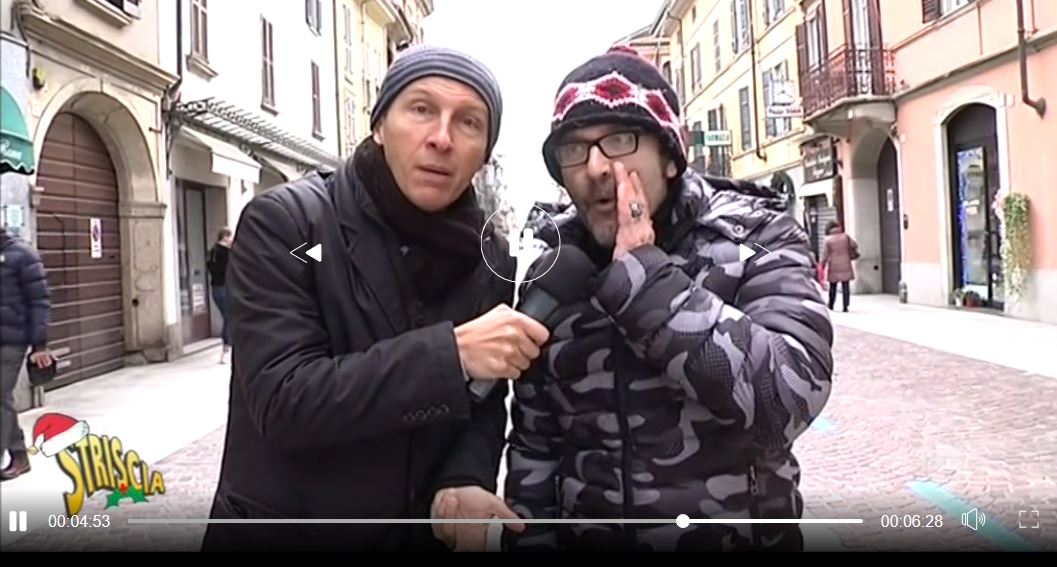 Striscia la notizia per i corsi di Borgomanero