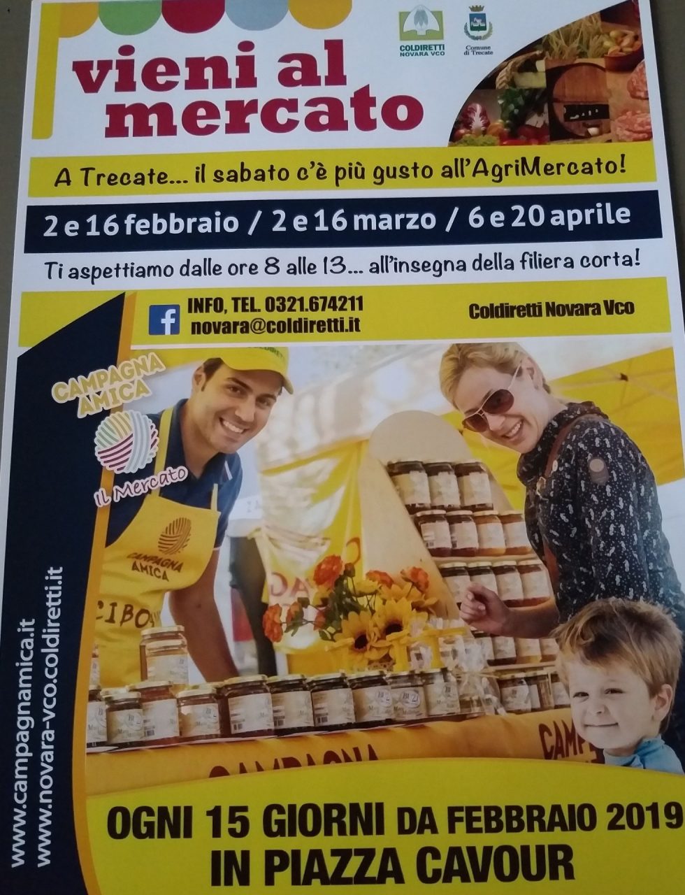 L’AgriMercato raddoppia a Trecate
