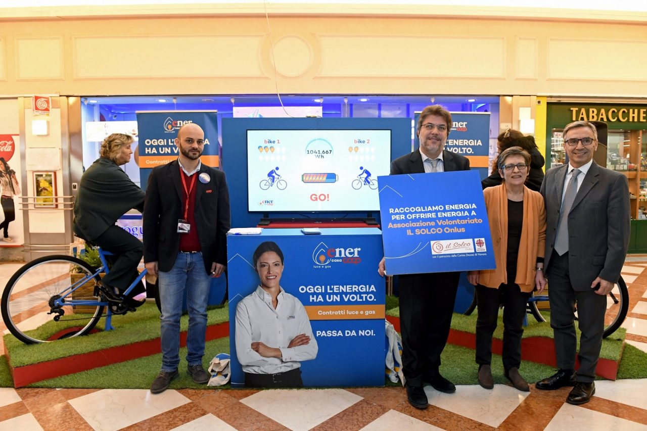 EnerCasa Coop: nella tappa novarese sono stati raccolti 12925 kWh