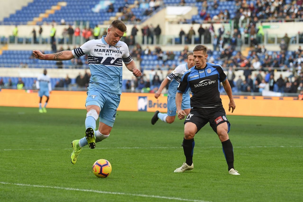 Il Novara calcio perde a Roma e saluta la Coppa Italia