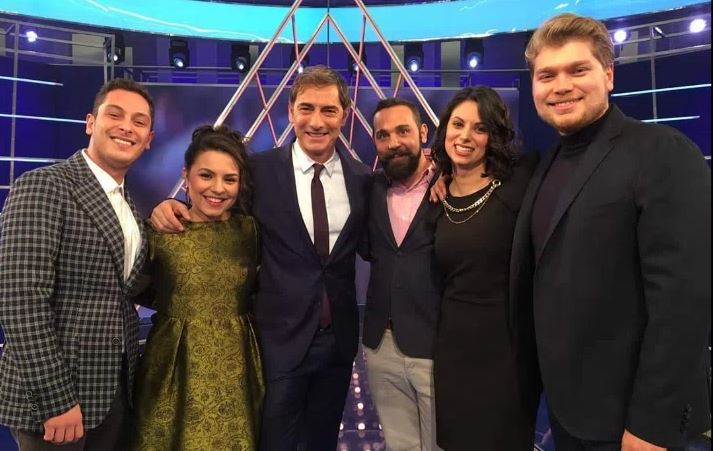 Maestro nebbiunese canta in Rai al programma di Liorni