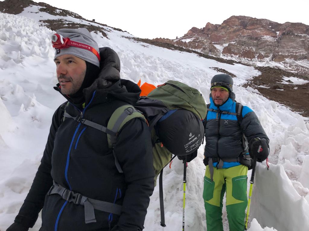 #7K4thefuture: L’Aconcagua respinge il primo tentativo