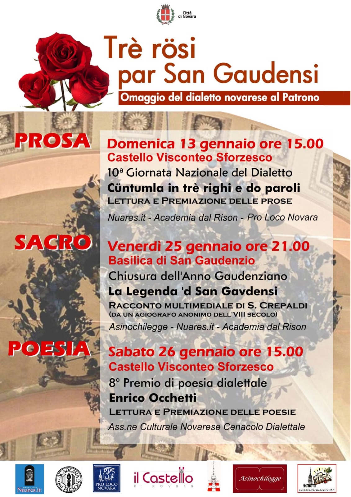 Calendario Da Parete In Dialetto Novarese – Con Spirale E Gancio, Illustrazioni D'artista, Proverbi, Ricette E Tradizioni Locali
