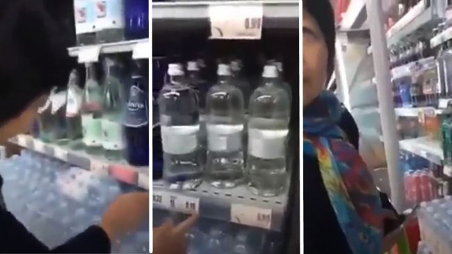 Cliente cinese ripresa e ridicolizzata dall’addetto del supermercato VIDEO