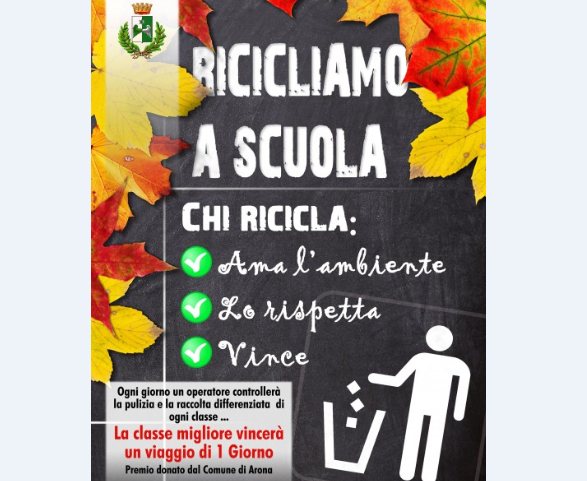 Ricicliamo a scuola: torna l’iniziativa targata Enaip