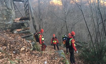 Dispersa nei boschi di Cesara, escursionista in salvo