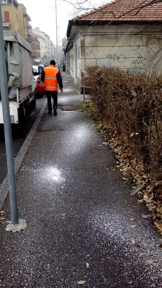 Piano neve pronto a scattare in città
