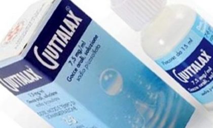 Ritirati dalle farmacie 11 lotti di lassativo Guttalax